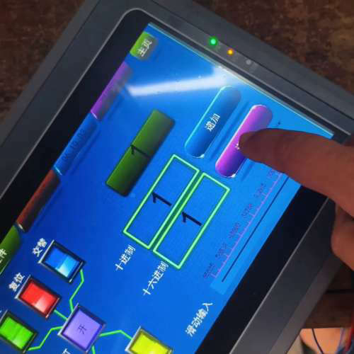 HM-102BS触摸屏，件，成色，功能正常。电压。1