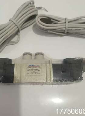 亚德客电磁阀7V130CJ06B200，插6个大气管，2米线