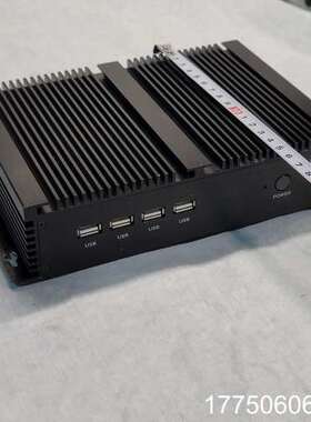 占美1007U 双网口小主机 工控机  120G固态硬盘 2