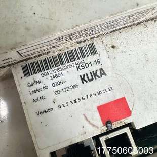 库卡KSD1 4BLP 16伺服驱动器驱动板E93DA113