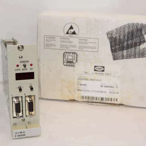 Hima 黑马卡件 CPU中央处理器 F8650E F865