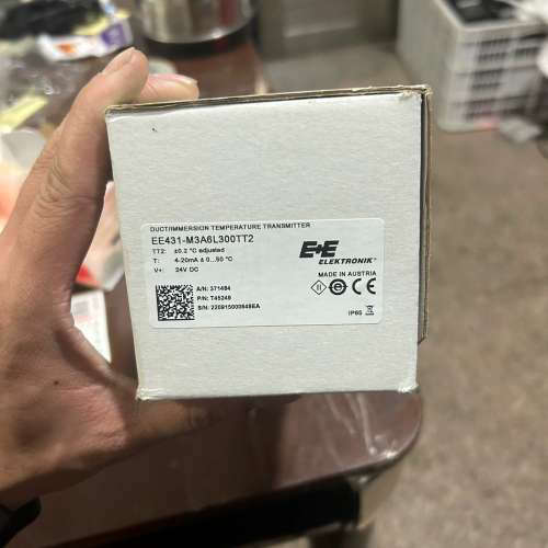 E+E风管温度传感器EE431-M3A6L300TT2,工程