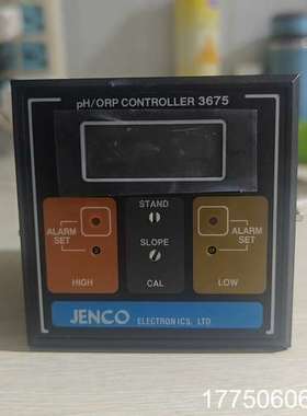 未使用 ！3675任氏JENCO在线PH计还原ORP控制