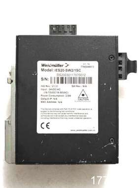 魏德米勒交换机 IES20-SW2/1SC  7760048