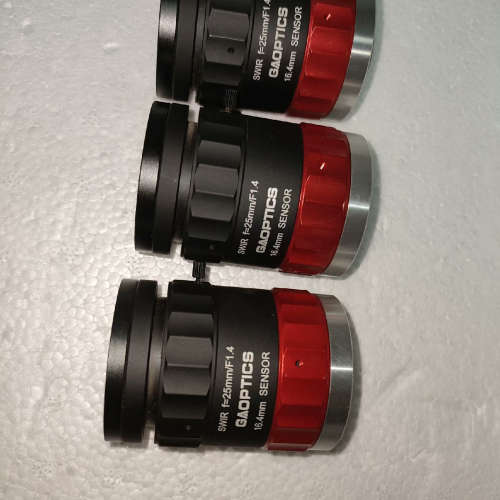 联合光科SWIR  f=25mm/F1.4 定焦镜头 最大传