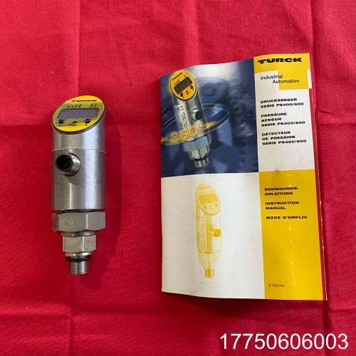 TURCK压力传感器PS400R-504-2UP8X-H11