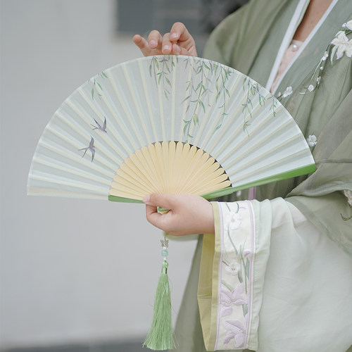 古风小扇子中国风跳舞蹈扇