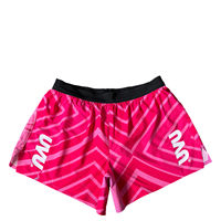 uvu running shorts split shorts pink Sports Fitness Cycling Cross-country marathon Exercise Leisure thumbnail 5