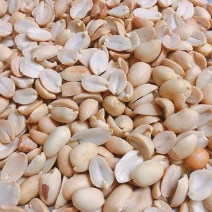 汕尾陆河手工炒熟花生香酥客家擂茶原味食材早餐午饭聚会请客佐料