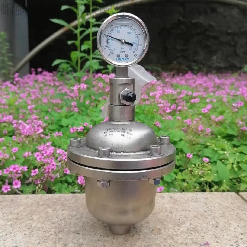 不锈钢内丝气囊式脉冲阻尼器