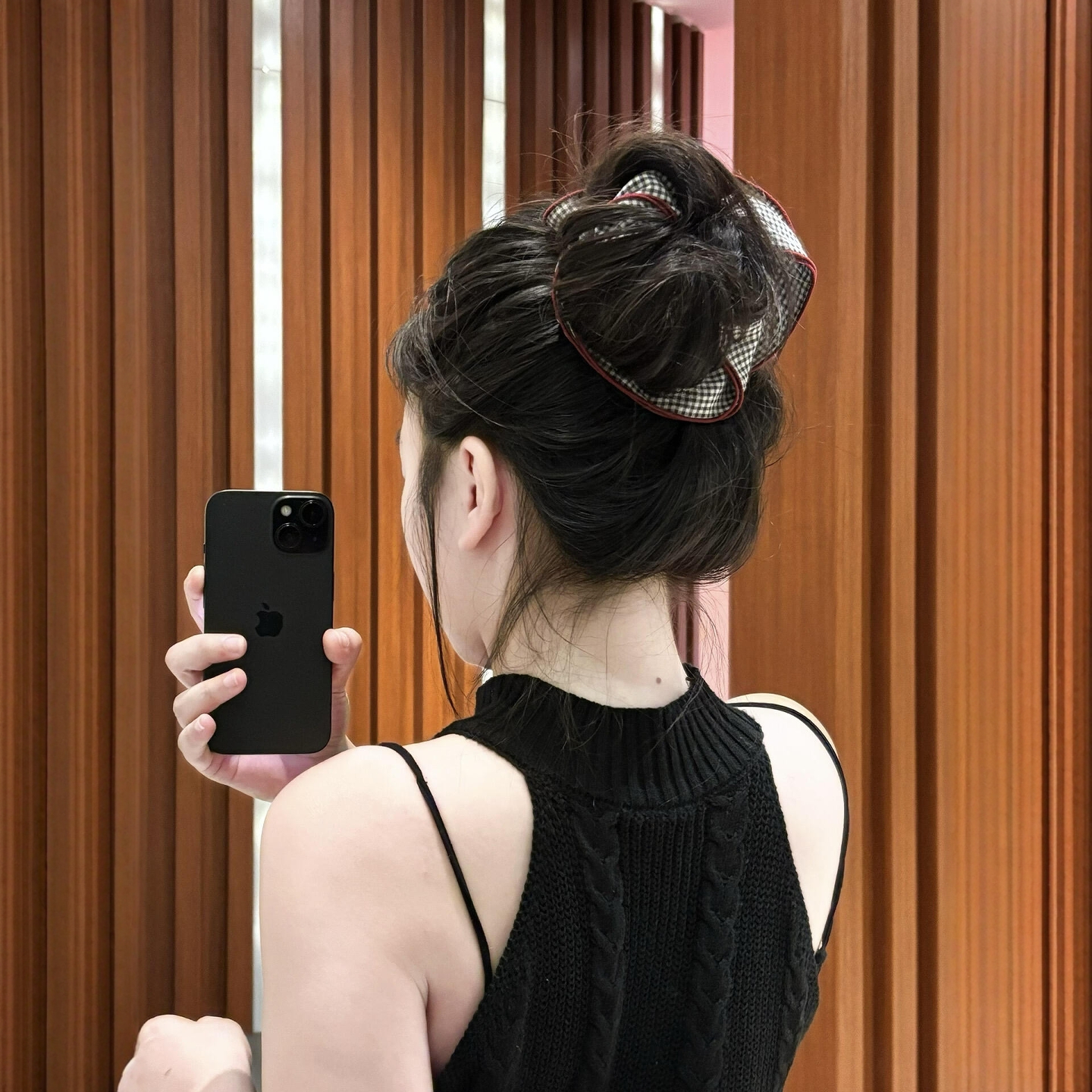 好饱满的丸子头！！扁头姐妹快试试！文艺风高级感法式设计感发圈