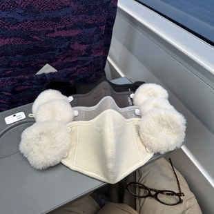 不起雾口罩耳暖一体保暖透气口罩高颜值护耳防紫外线面罩2025新款