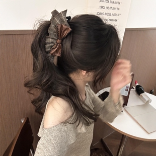 告别马尾寡淡!可露丽香蕉夹是我的造型救星气质蝴蝶结发夹25新款