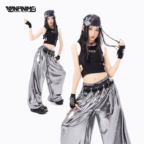 顽皮尼莫女童爵士舞演出服