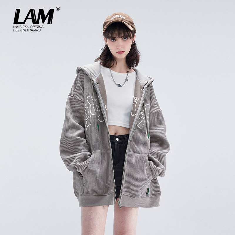 LAMLICKA情侣开衫卫衣外套