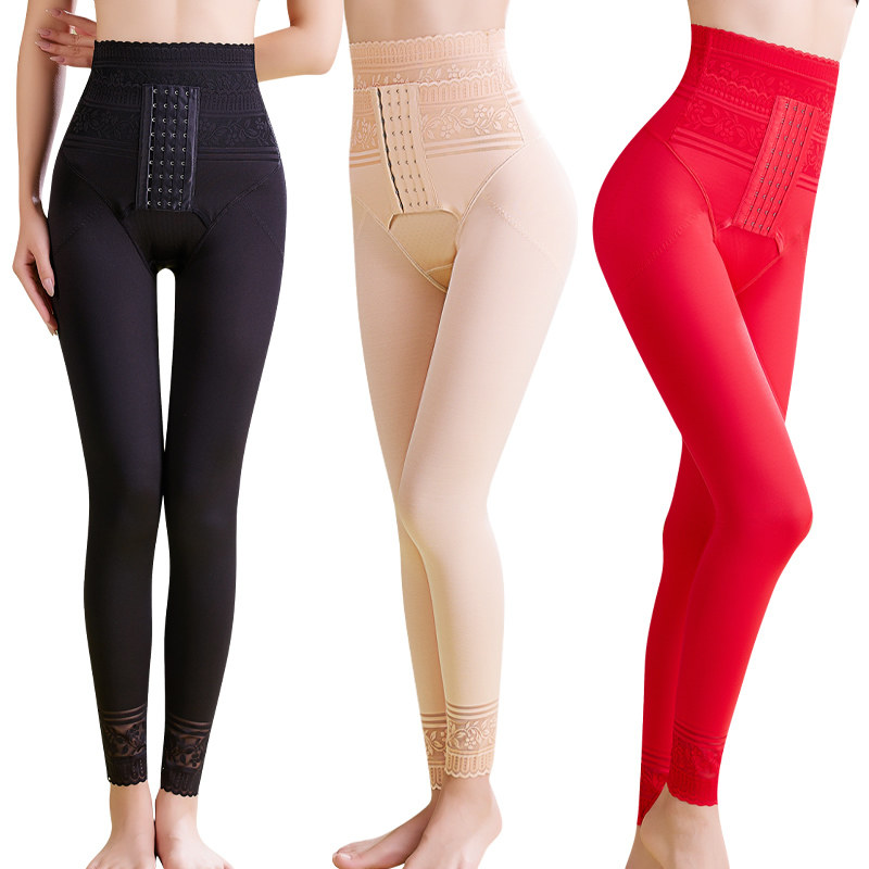 收腹裤女塑形束腹吸脂塑身长裤强力显瘦腿收胯产后美体束腰提臀裤
