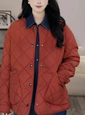 AMAS{专柜哥家}商场同款宽松保暖羽绒服新雪丽棉服短外套5400730