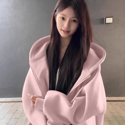 秋冬中国加绒XL198元拉链连帽