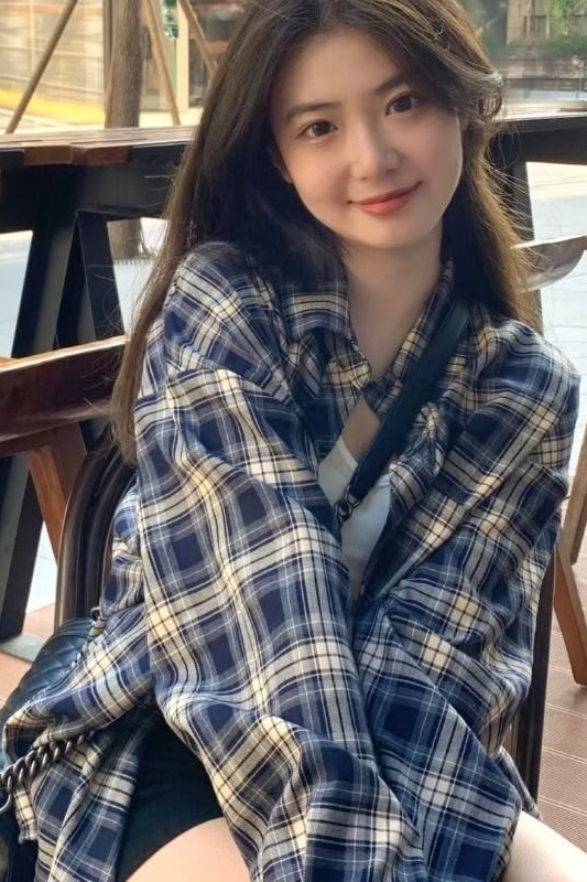 长袖格子衬衫女春夏慵懒风宽松衬衣开衫防晒衣薄款外套情侣上衣