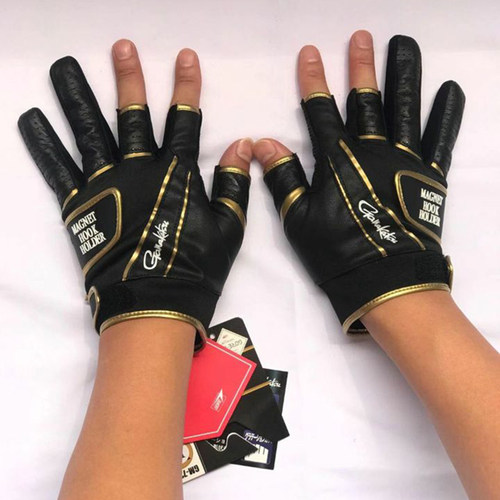 新款伽玛防晒透气3指钓鱼手套