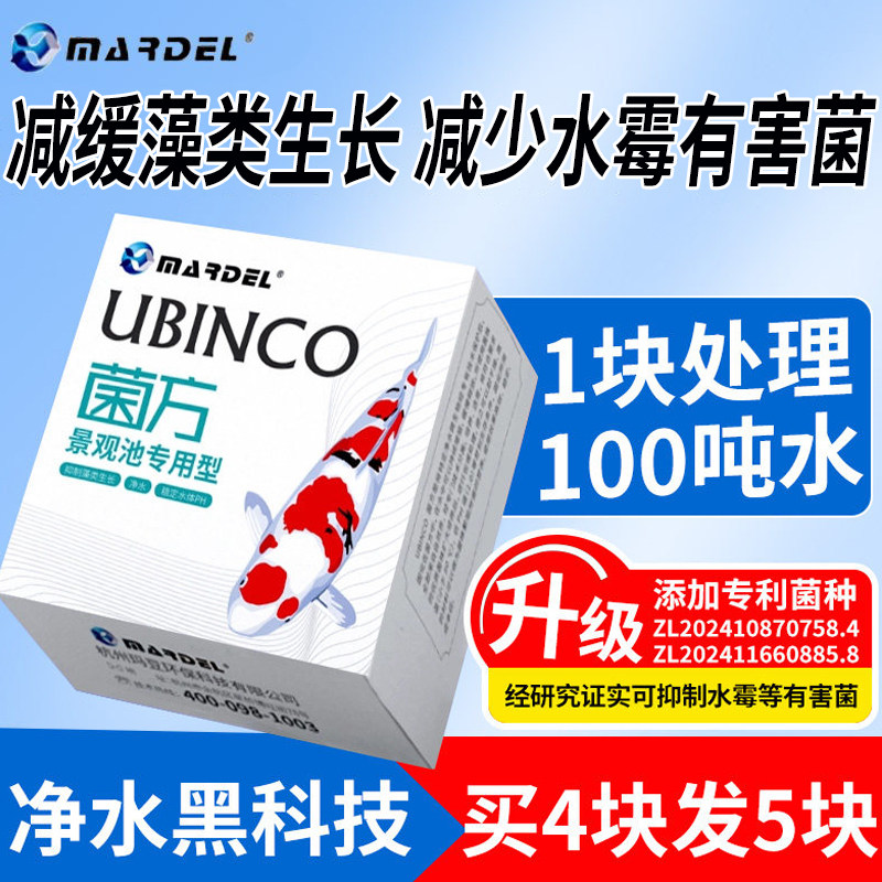 玛豆菌方缓释有益菌池锦鲤池鱼缸庭院景观鱼水质净化清澈剂稳定剂