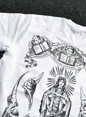 Weirdstory 说唱Skateboards重金属heavy metal短袖复古vintage