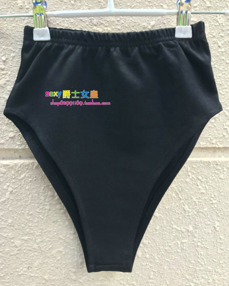 欧美范夜店高腰短裤钢管舞演出服