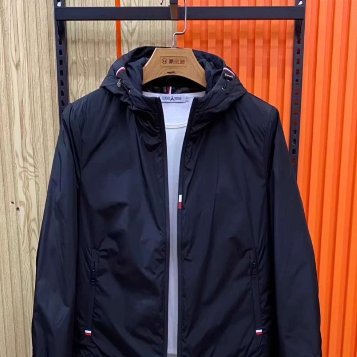 VIRRI CIAGA~春秋季新品高级感男士轻奢连帽夹克外套时尚休闲气质