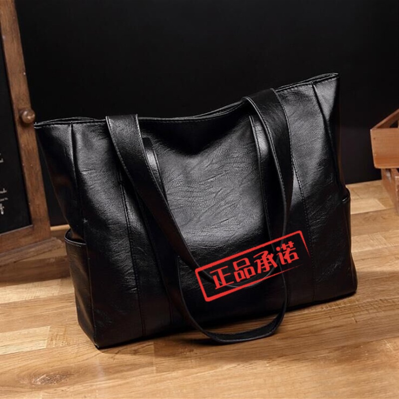 香港正品大容量流行包包时尚简约大包手提单肩斜挎包托特女包软皮