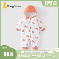 Tongtai осень и зима 3-24 месяца младенчества и малышей, а также для мальчиков и девочек, утолщенная с помощью тонкого хлопка с тёмным хлопком.