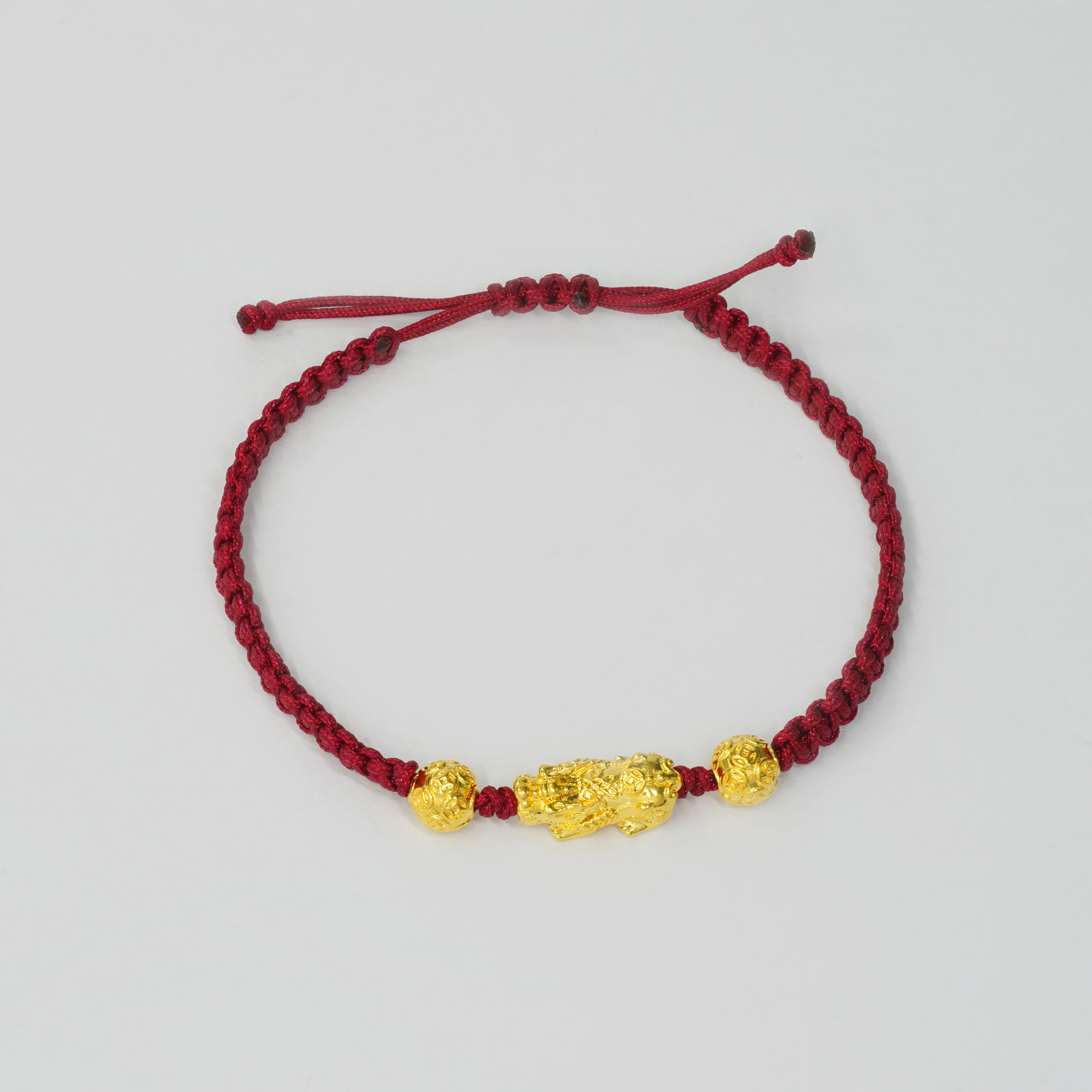 美菲品牌18k金经典貔貅手绳女小众手工编织红绳不脱模【WT0618】,珠宝/钻石/翡翠,手饰,淘宝优惠券,粉丝福利购,淘宝优惠卷