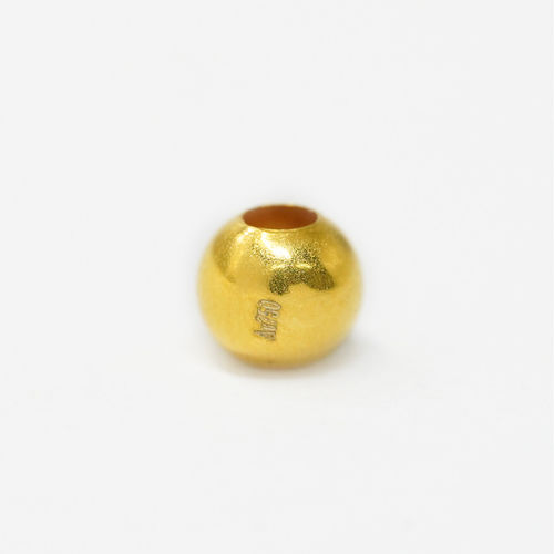 18k金小金珠百搭DIY配件轻奢小众