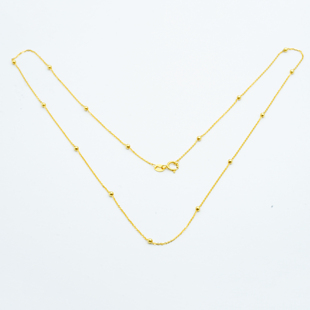 正品2026新款18k金满天星项链高级感轻奢小众简约百搭【QL07006】