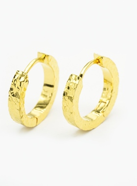 爆闪18k金碎碎冰耳扣耳饰女轻奢小众设计高颜值【WT0263】不脱模