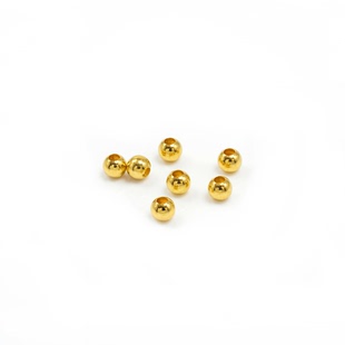 通体18k金光面定位珠配件重金版合集 （多样性发一）