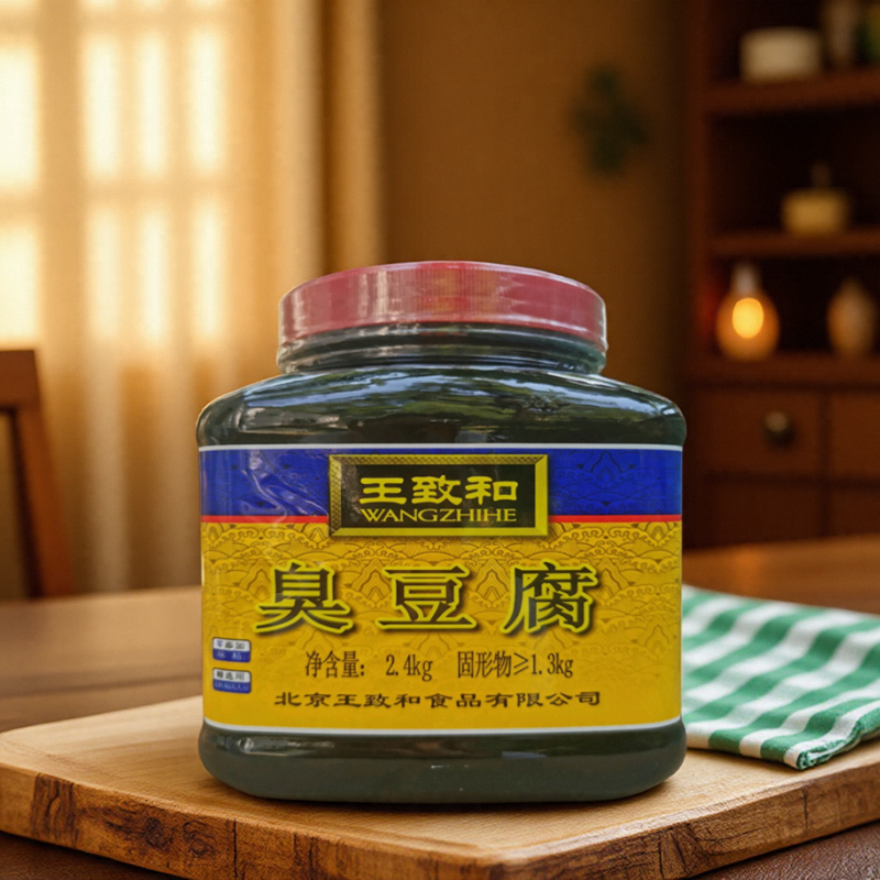 北京王致和臭豆腐2.4kg腌制臭鱼火锅蘸料商用钓鱼食品加工量大优