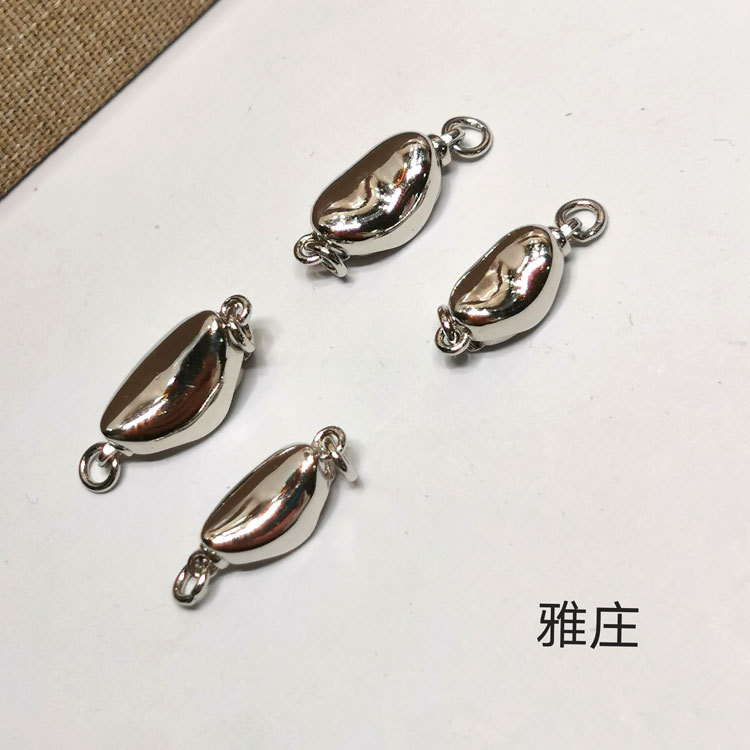 雅庄925纯银手链扣DIY手工