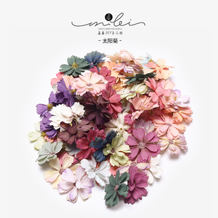 胸花頭飾 diy手工森系仿真花朵 櫻花瓣婚慶墻面裝 飾布景 星語之花