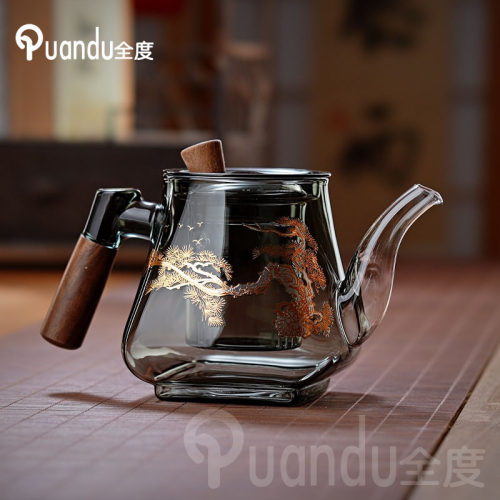 玻璃茶壶泡茶家用耐高温单壶过滤泡茶神器办公室泡花茶壶茶具套装