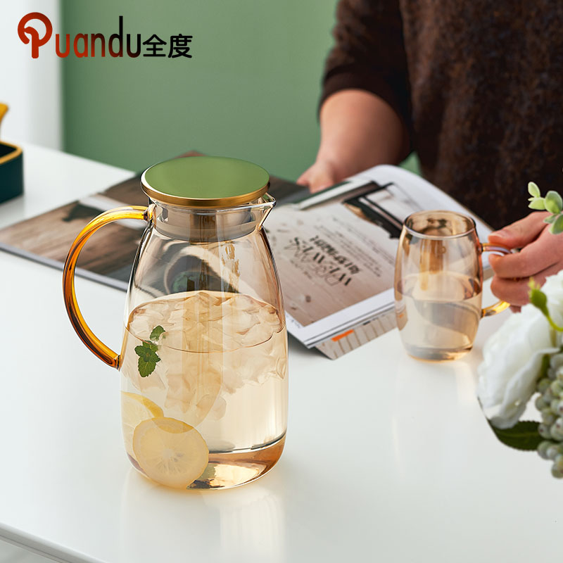 玻璃冷水壶耐高温家用大容量套装