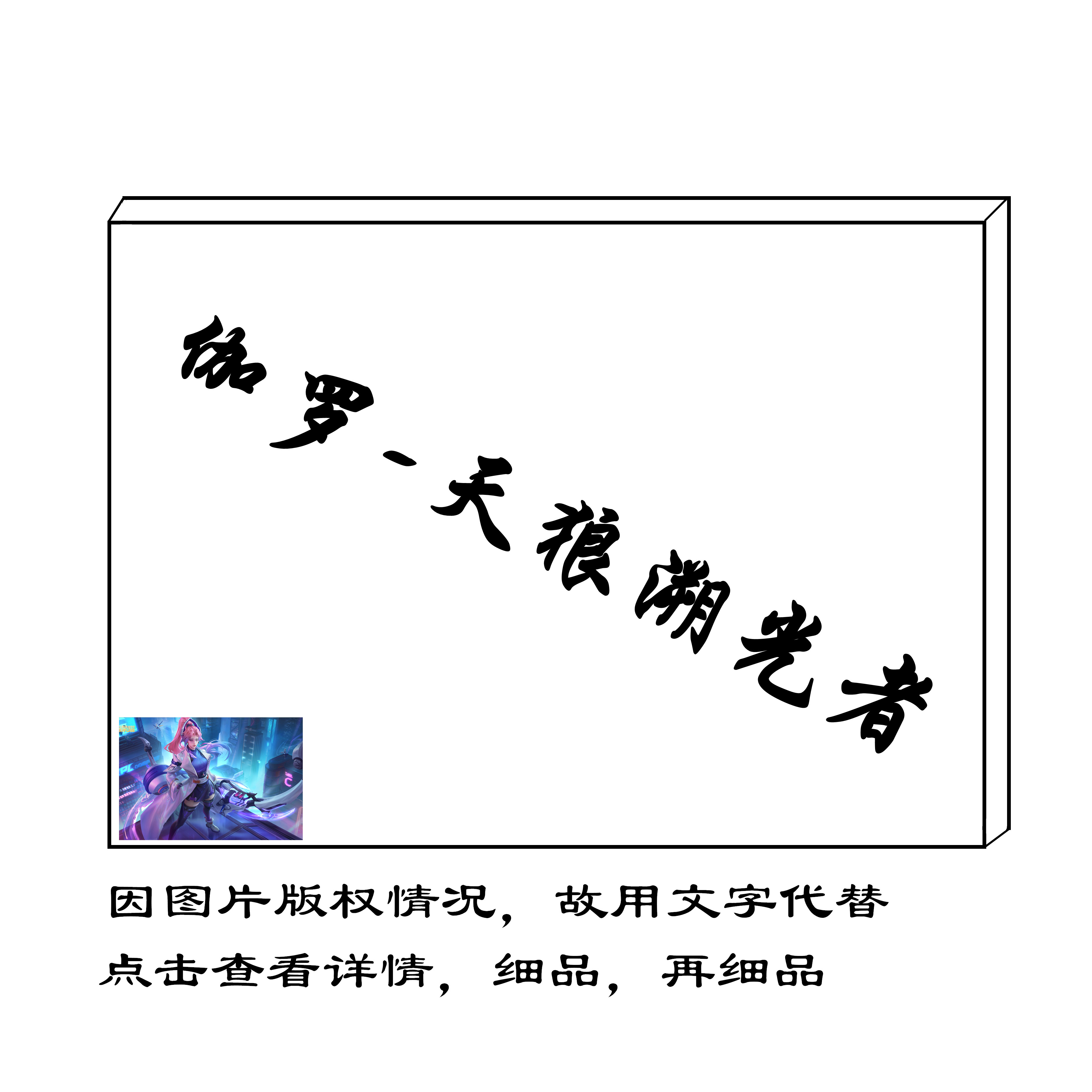 减压diy数字油画王者荣耀游戏填色伽罗天狼溯光者角色装饰画礼物