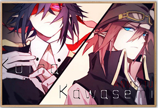 diy数字油彩画手绘填充凹凸世界动漫雷斯安迷修安雷角色装饰礼物