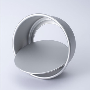 铝合金烤盘阳极氧化活底戚风蛋糕模不沾固底慕斯圆形模具烘焙工具