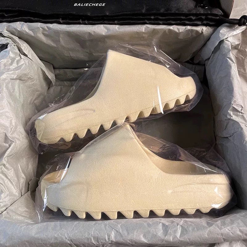 踩屎感椰子拖鞋男女夏季外穿SLIDE厚底增高居家情侣防滑沙滩YEEZY