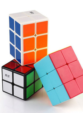 一阶133 233实色223魔方启蒙益智玩具初学一三三魔方凹凸三明治
