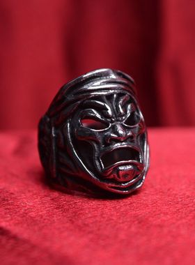 钛钢戒指斯巴达300勇士之戒影迷歌友会粉丝团纪念品不锈钢指环