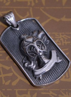 钛钢饰品美国军牌风礼物吊坠