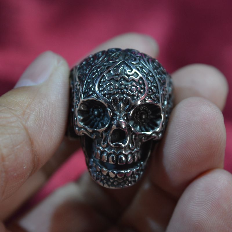 主播配饰装备骷髅戒指