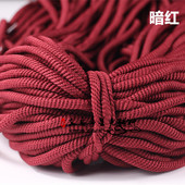 现货供应涤纶螺纹包芯绳螺旋裤 厂家直销全国 包邮 腰绳帽绳90米一捆