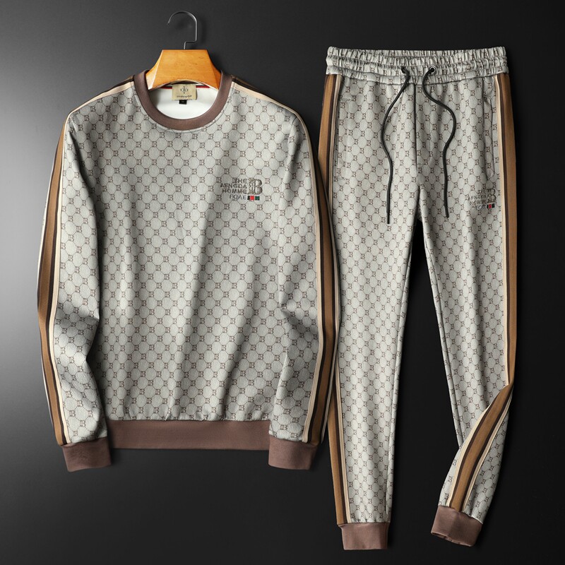 2023秋款潮男士长裤长袖休闲运动套装可单卖QT3012TZ3056P260，男装休闲套装，钱塘6012(原3012)